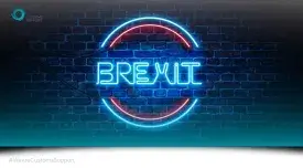 Brexit in neon lights