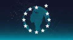 world with EU stars