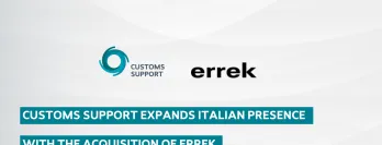 Customs Support acquires Errek Italy